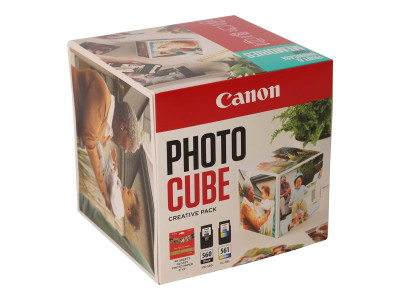 Canon : PG-560/CL-561 Photo CUBE CREATIVE pack WHITE BLUE (5X5 PH