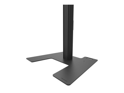 Neomounts : MOVE UP DISPLAY FLOOR STAND 32-75IN SOLID STEEL FLOOR PLATE