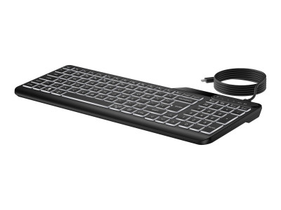 HP : 405 MULTI-DEVICE BACKLIT WIRED KEYBOARD