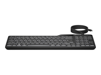 HP : 405 MULTI-DEVICE BACKLIT WIRED KEYBOARD