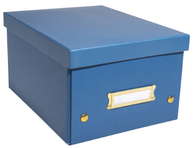 EXACOMPTA Boîte de rangement Neo Deco, A4+, bleu