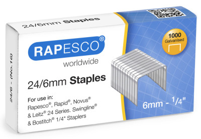 RAPESCO Agrafes 24/6, cuivré