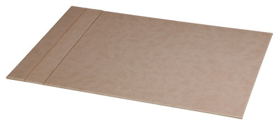 RHODIA Sous-main, en similicuir, 600 x 400 mm, beige