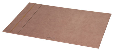 RHODIA Sous-main, en similicuir, 600 x 400 mm, beige