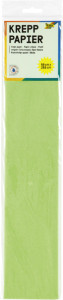 folia Papier crépon en couches, 500 mm x 2,5 m, vert blanc