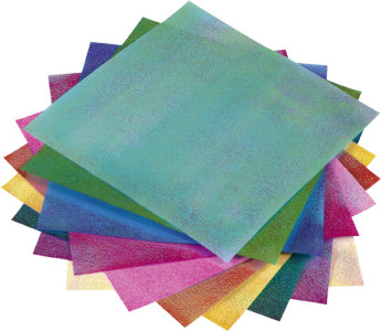folia Feuille à plier Crispy Origami Paper, gaufrage points