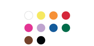 folia Carton de couleur, A4, 180 g/m2, 17 couleurs