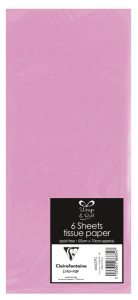 Clairefontaine Papier de soie, (l)500 x (H)700 mm, fuchsia