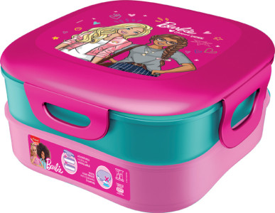 Maped Boîte à déjeuner KIDS CONCEPT Barbie 3-en-1, 1,4 l