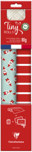 Clairefontaine Weihnachts-Geschenkpapier-Set Tiny Rolls