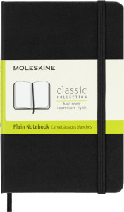 MOLESKINE Notizbuch, P/A6, blanko, Hardcover, schwarz