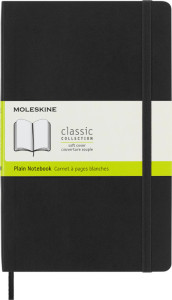 MOLESKINE Notizbuch, P/A6, blanko, Softcover, schwarz