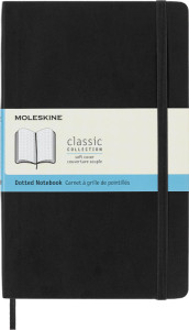 MOLESKINE Notizbuch, L/A5, gepunktet, Softcover, schwarz