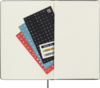 MOLESKINE Taschenkalender 2024/2025, 18 Monate, P/A6,hellrot