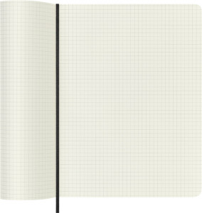 MOLESKINE Carnet souple, XL/A4, quadrillé, noir