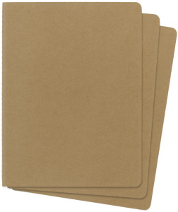 MOLESKINE Cahier, XL/A4, ligné, carton, marron