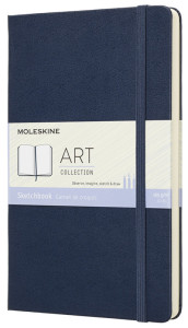 MOLESKINE Carnet de croquis, L/A5, 165 g/m2, rigide, noir