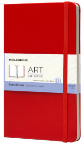 MOLESKINE Carnet de croquis, L/A5, 165 g/m2, rigide, noir