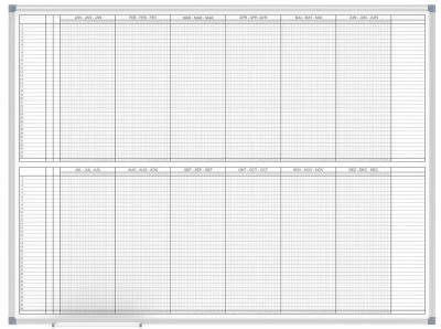 Restposten: MAUL Jahresplaner MAULstandard, 1.200 x 900 mm