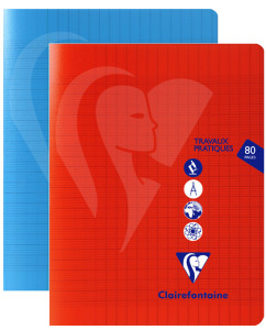 Clairefontaine Cahier travaux pratiques Mimesys,240 x 320 mm