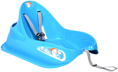 EDA Luge pour tout-petits Bobee Bob, plastique, bleu