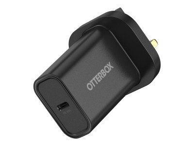 OtterBOX : OB STANDARD WALL CHARGER 30W - 1X USB-C 30W USB-PD BLACK - PR