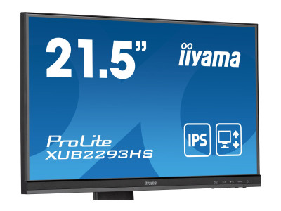 Iiyama : 21.5IN ULTRA THIN IPS PANEL 1920X1080 3MS 250CD/M 1000:1 SPE