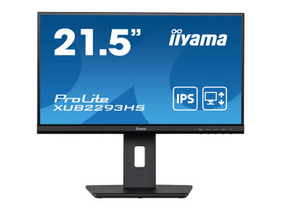 Iiyama : 21.5IN ULTRA THIN IPS PANEL 1920X1080 3MS 250CD/M 1000:1 SPE