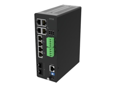 Axis : AXIS D8208-R INDUSTRIAL POE++ S 8-PORT MANAGED INDUSTRIAL POE++