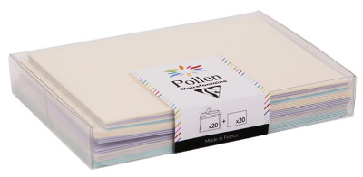 Pollen by Clairefontaine Coffret de correspondance naissance