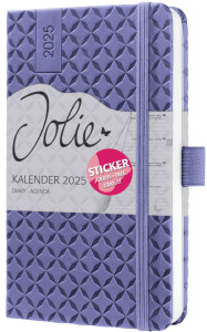 sigel Agenda de poche Jolie Flair 2025, A6, jaune