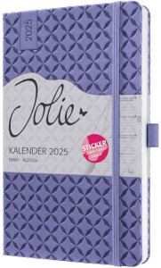 sigel Agenda de poche Jolie Flair 2025, A5, jaune