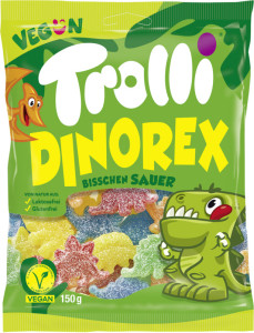 Trolli Fruchtgummi DINO REX, 150 g Beutel