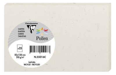 Pollen by Clairefontaine Carte 160 x 160 mm, Natura