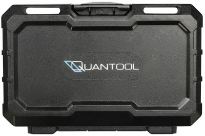 QUANTOOL Bit-Satz-Box, 36-teilig, in Kunststoffbox