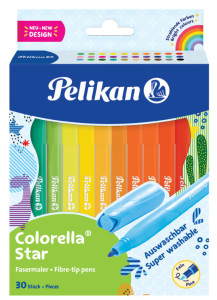 Pelikan Feutre colorella star, étui carton de 50