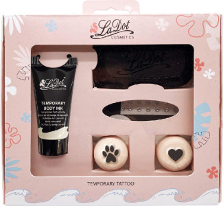 COLOP Tampon de tatouage LaDot kit 9, Stone S23/S19