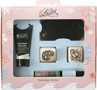 COLOP Tampon de tatouage LaDot kit 9, Stone S23/S19