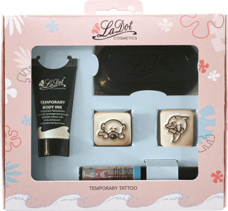 COLOP Tampon de tatouage LaDot kit 9, Stone S23/S19