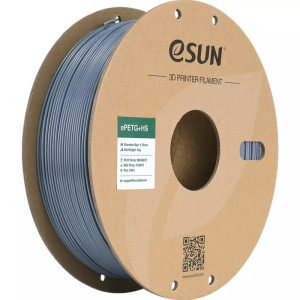 Esun EPETG+HS 1,75mm SOLID GREY 1kg ESUN 3D FILAMENT