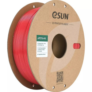 Esun EPETG+HS 1,75mm SOLID RED 1kg ESUN 3D FILAMENT