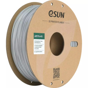 Esun EPETG+HS 1,75mm SOLID SILVER 1kg ESUN 3D FILAMENT