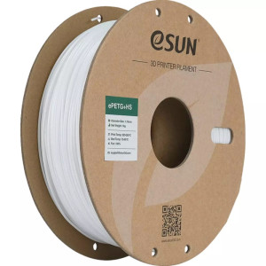 Esun EPETG+HS 1,75mm SOLID WHITE 1kg ESUN 3D FILAMENT