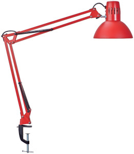 MAUL Lampe de bureau à LED MAULstudy, avec pince, argent