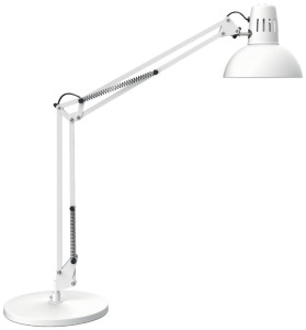 MAUL Lampe de bureau à LED MAULstudy, avec pied, blanc