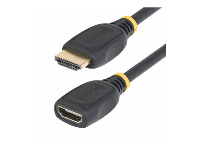 Startech : 18IN HDMI extension cable M pour PORT SAVER CORD/HDMI 2.0/4K 60HZ