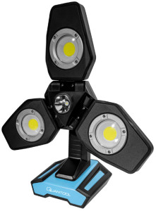 QUANTOOL Projecteur de travail LED WORKING LIGHT, 3 volets