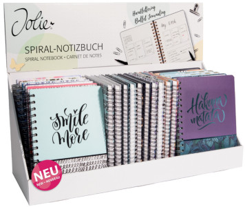 sigel Spiral-Notizbuch Jolie, DIN A5, Display