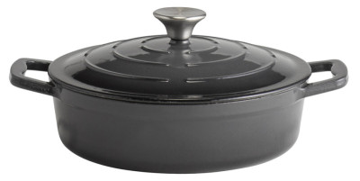 APS Cocotte avec couvercle 5STARS, 2,5 litres, anthracite