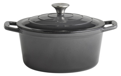 APS Casserole avec couvercle 5STARS, 4,0 litres, anthracite